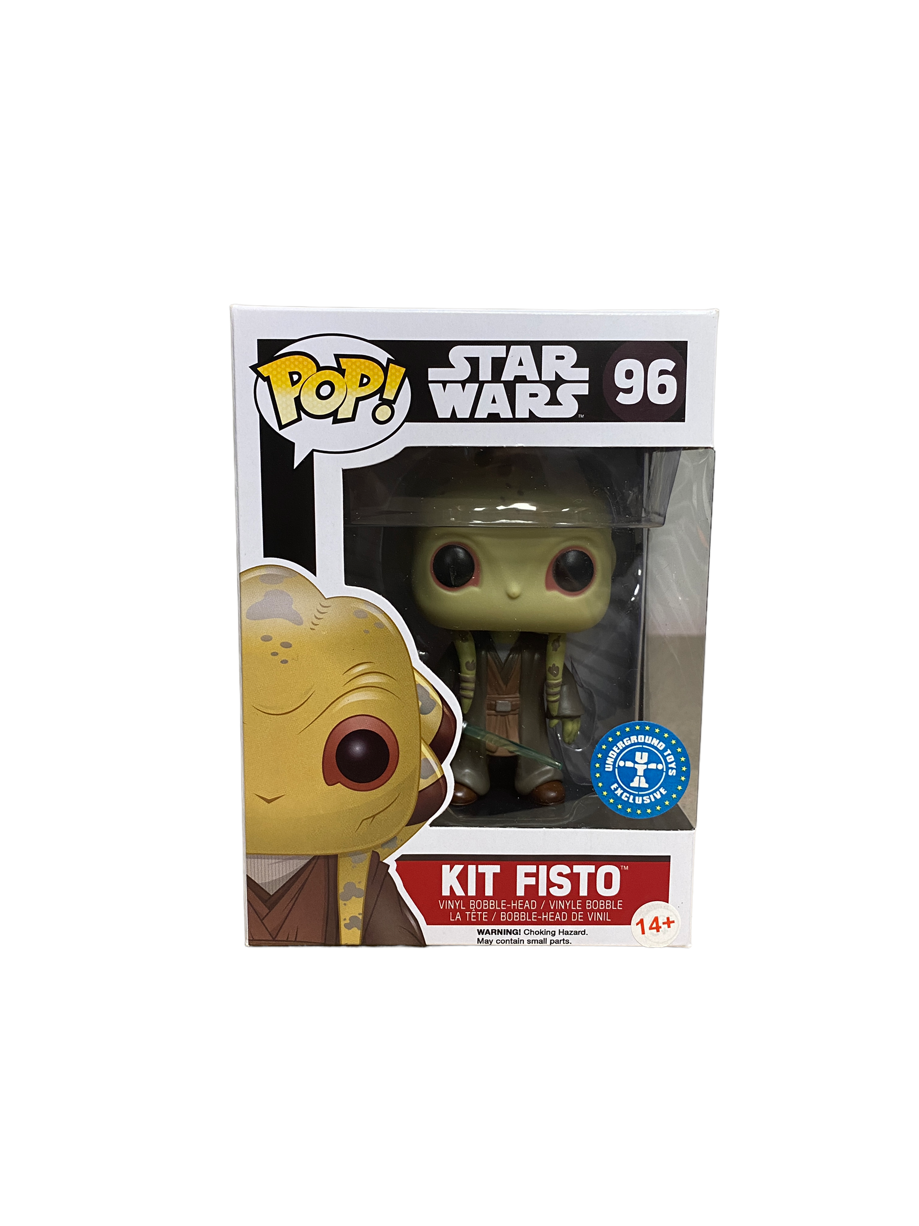 Kit Fisto #96 Funko Pop! - Star Wars - 2016 Pop! - Underground Toys Exclusive - Condition 9.5/10