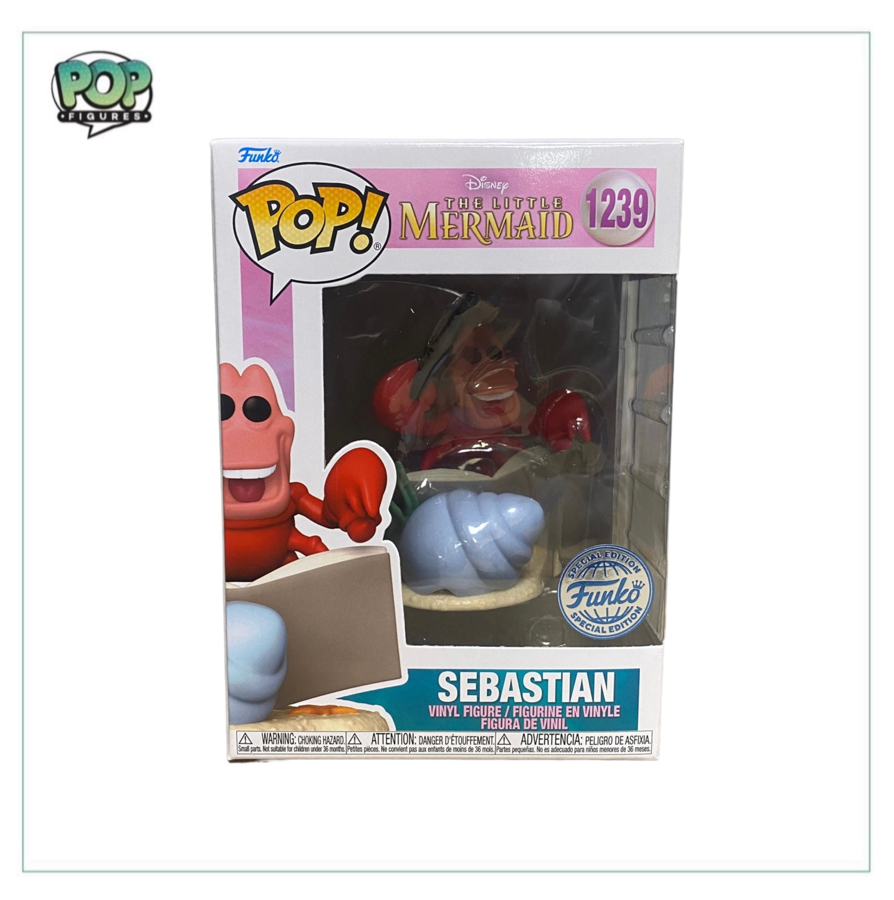 Funko pop best sale sebastian little mermaid