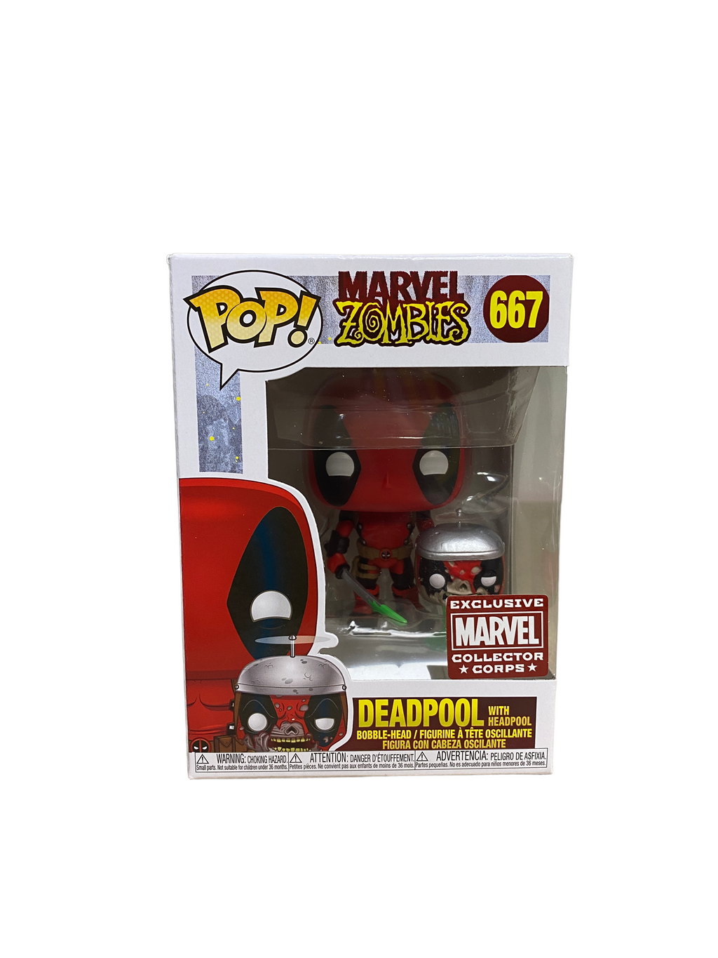 Funko Pop! Marvel Deadpool Clown Deadpool Figure #322 - US