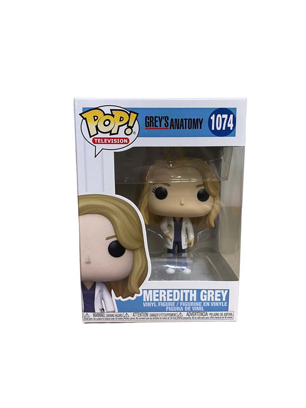 Grey's Anatomy Meredith Grey DAMAGED Pop! Vinyl Figure #1074