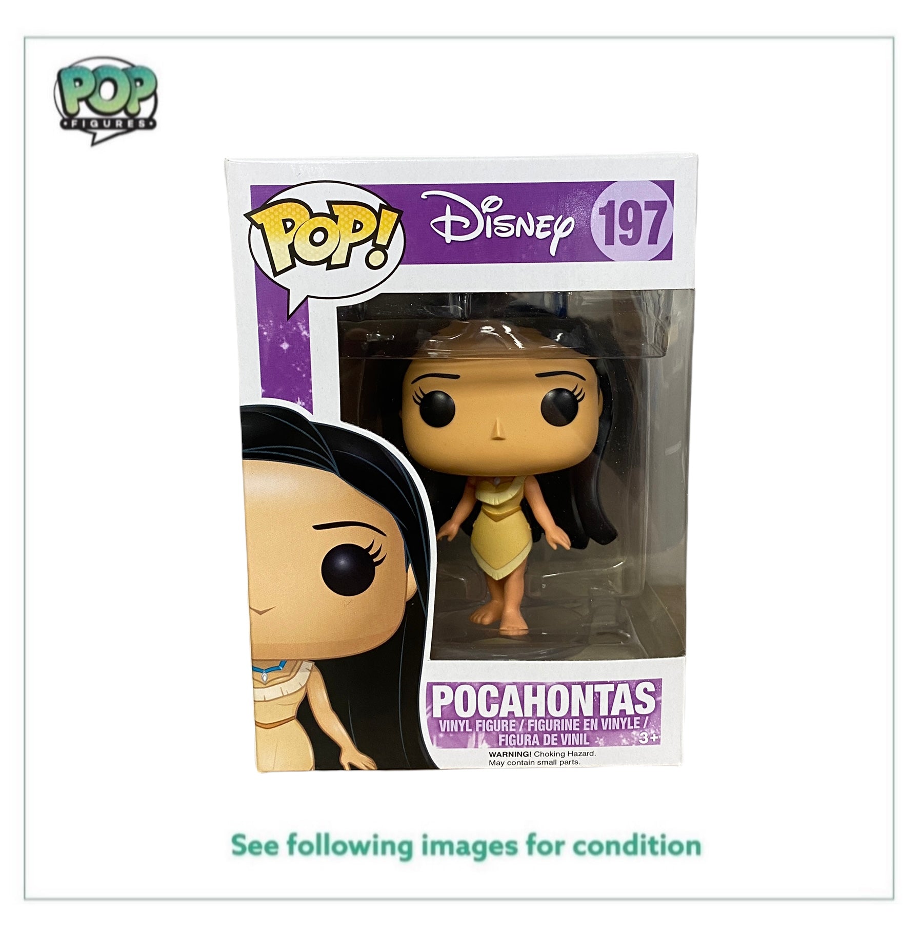 Pocahontas #197 Funko Pop! - Disney Series 8: Pocahontas - 2016 Pop!