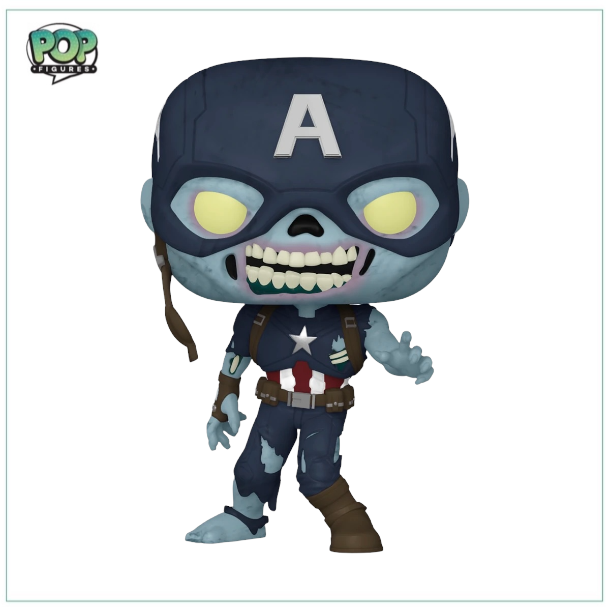 Zombie Captain America #948 Funko Pop! - What If…? - Funko Shop Exclusive