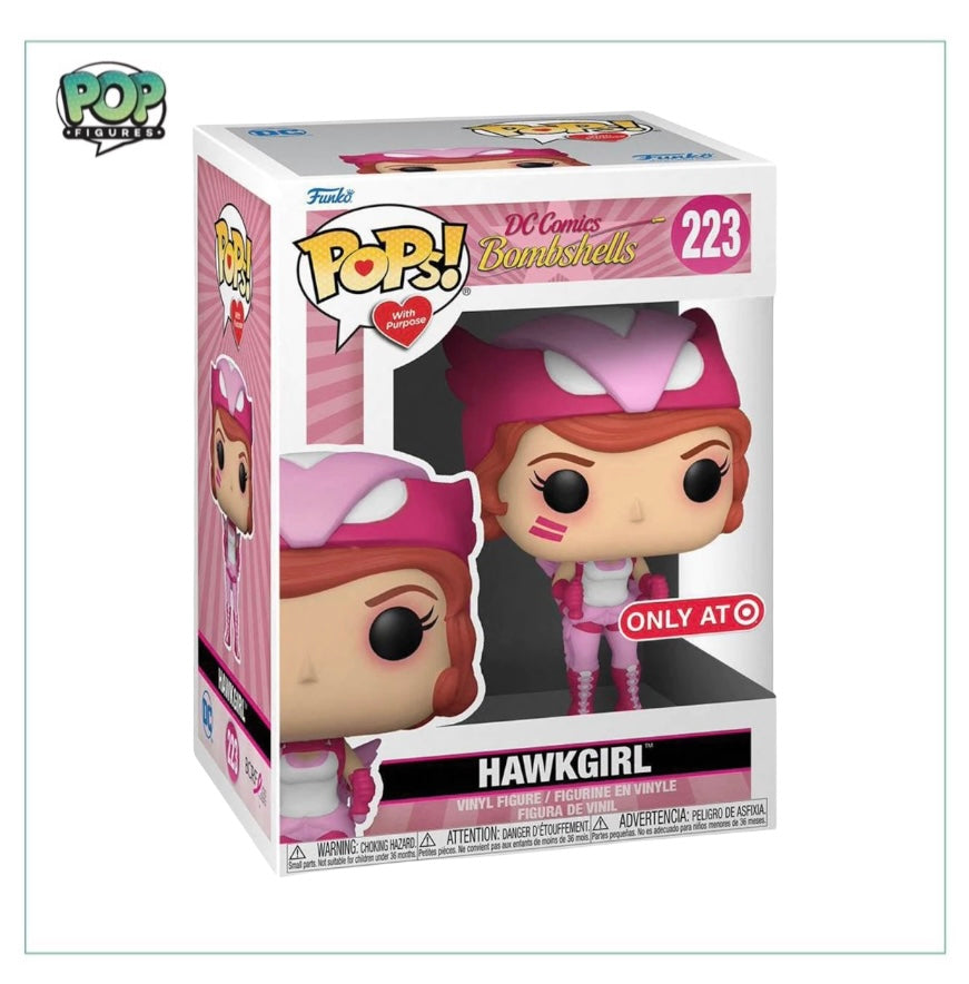 Hawkgirl #223 (Breast Cancer Awareness) Funko Pop! - DC Bombshells - Target Exclusive