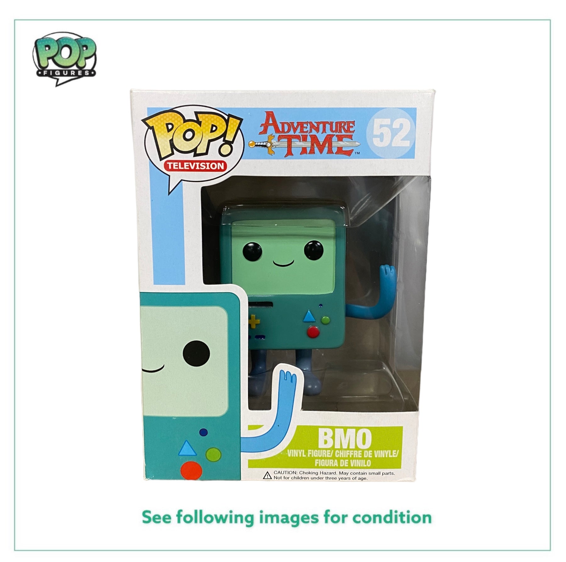 BMO #52 Funko Pop! - Adventure Time - 2014 Pop! - Condition 9/10