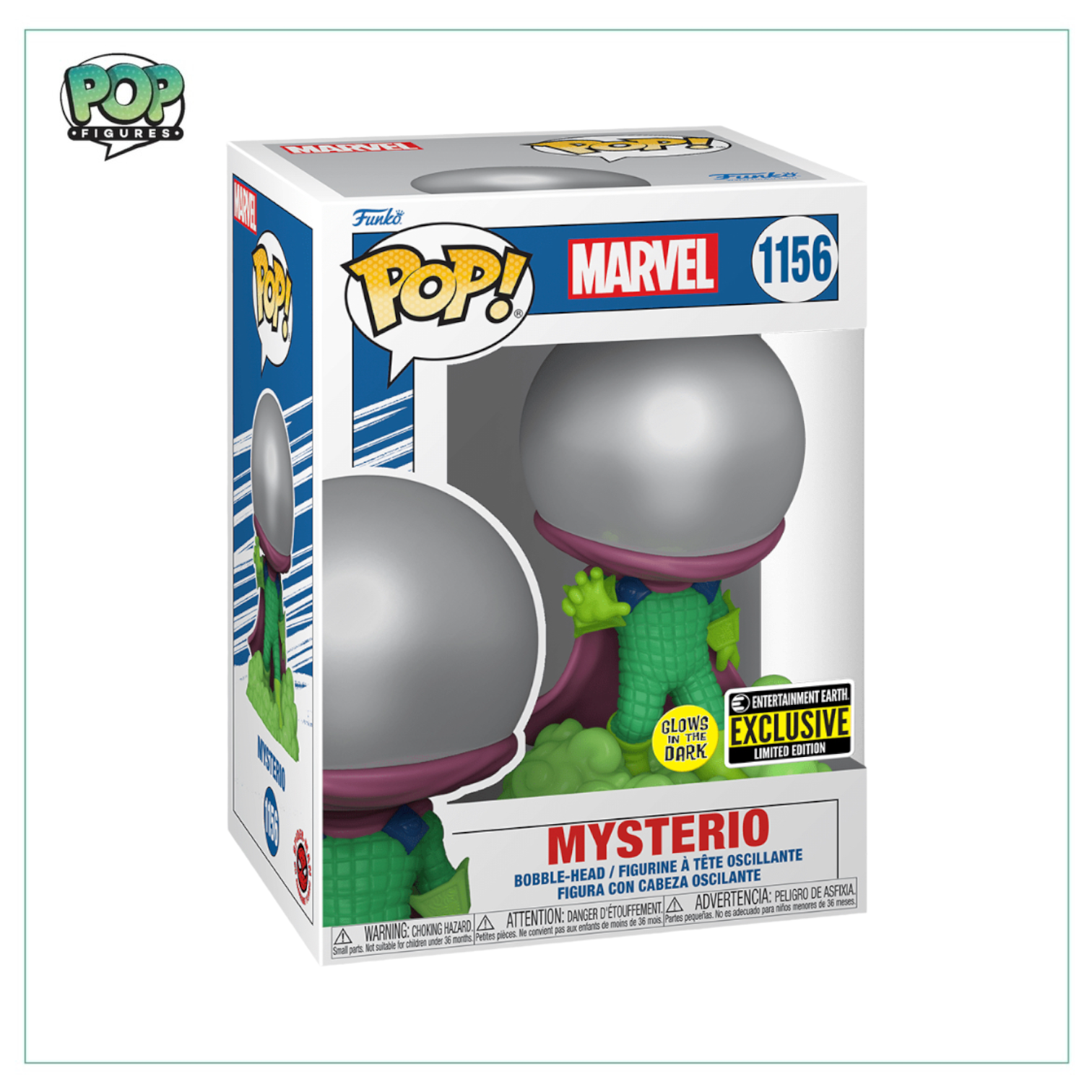 Mysterio #1156 Funko Pop! - Marvel - Entertainment Earth Exclusive