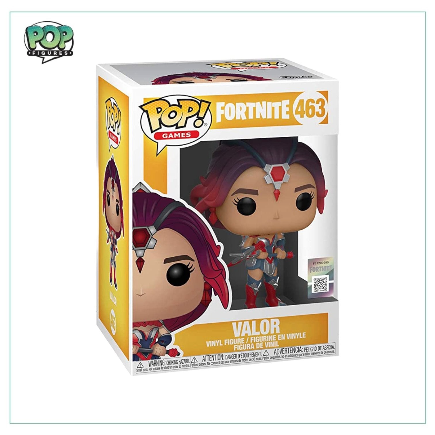 Fortnite Valor Pop! Vinyl Figure - Pop Figures | Funko | Pop Funko | Funko Pop