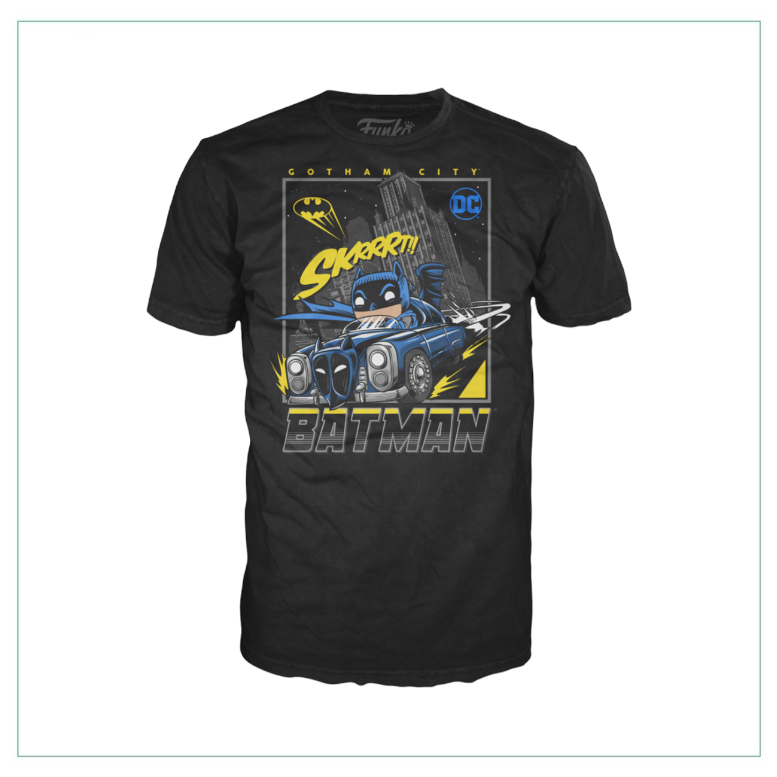 Batman Drives Gotham Funko Tee! DC