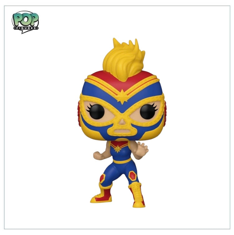 La Estrella Cosmica (Captain Marvel) #710 Funko Pop! Marvel Lucha Libre Edition