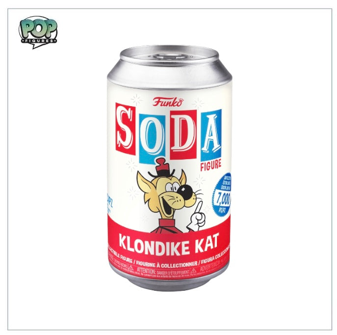 Klondike Kat Funko Soda Vinyl Figure! - Underdog - LE7000 Pcs - Chance of Chase