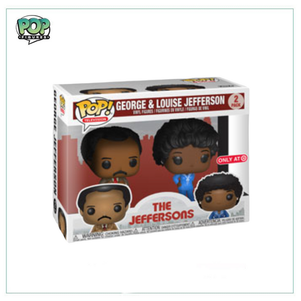 George & Louise Jefferson Deluxe Funko 2 Pack! The Jeffersons