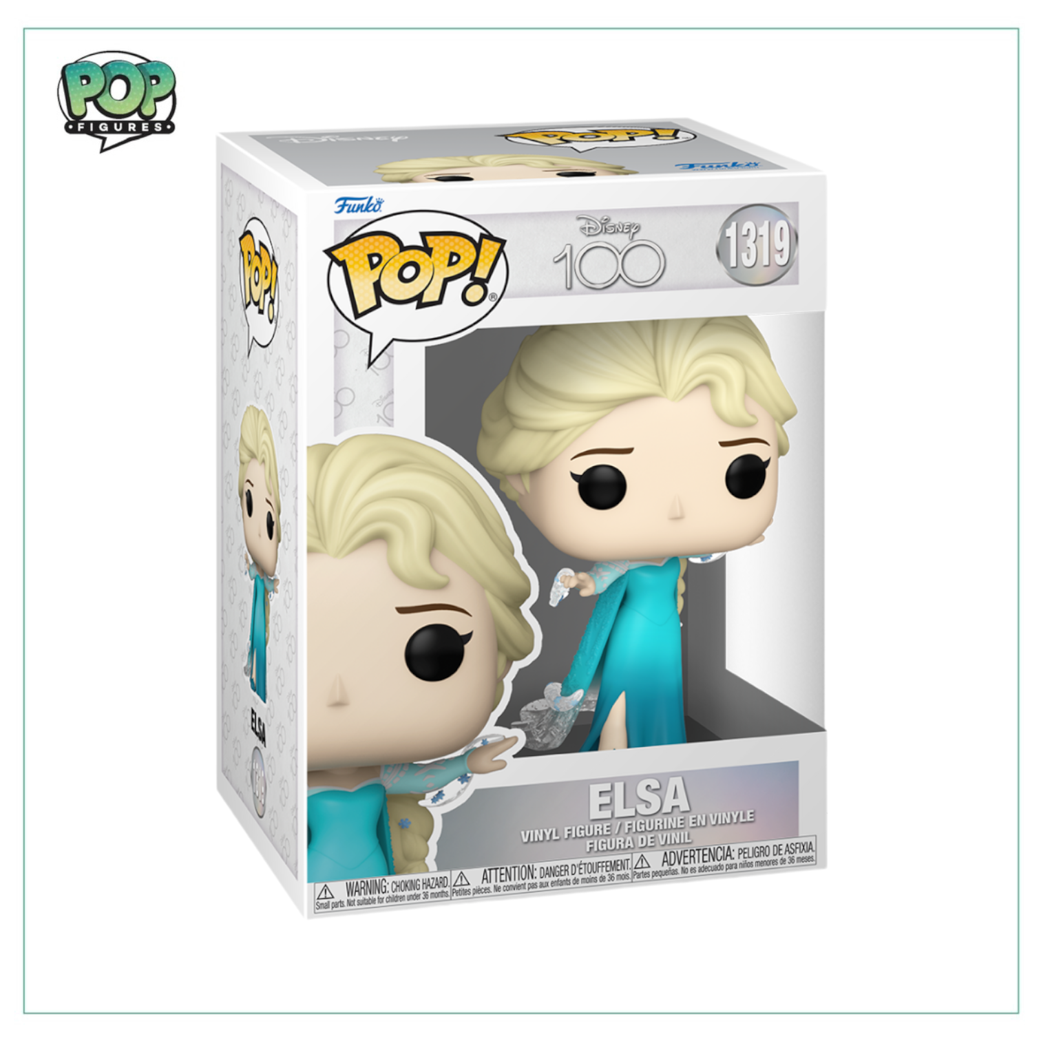 Elsa #1319 Funko Pop! Disney 100th