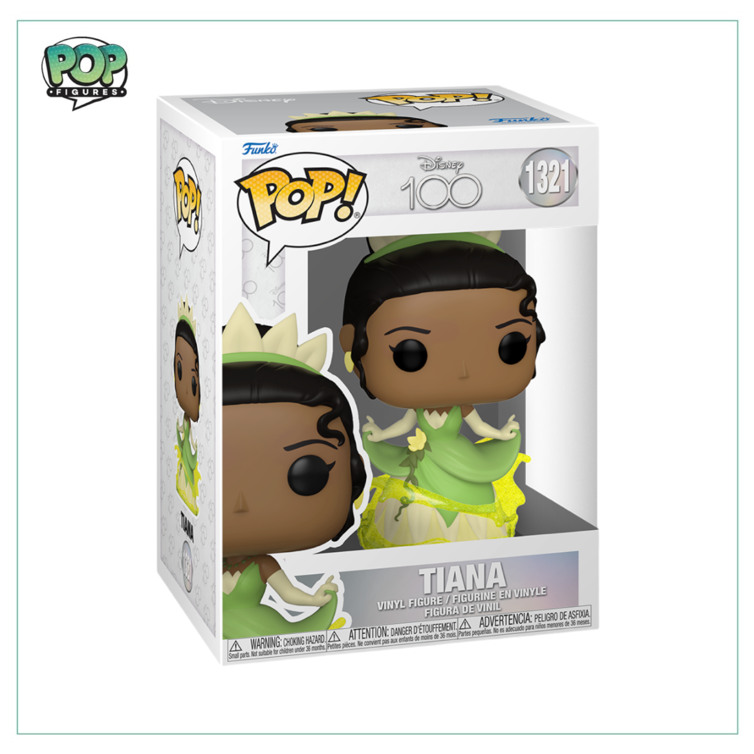 Tiana #1321 Funko Pop! Disney 100th