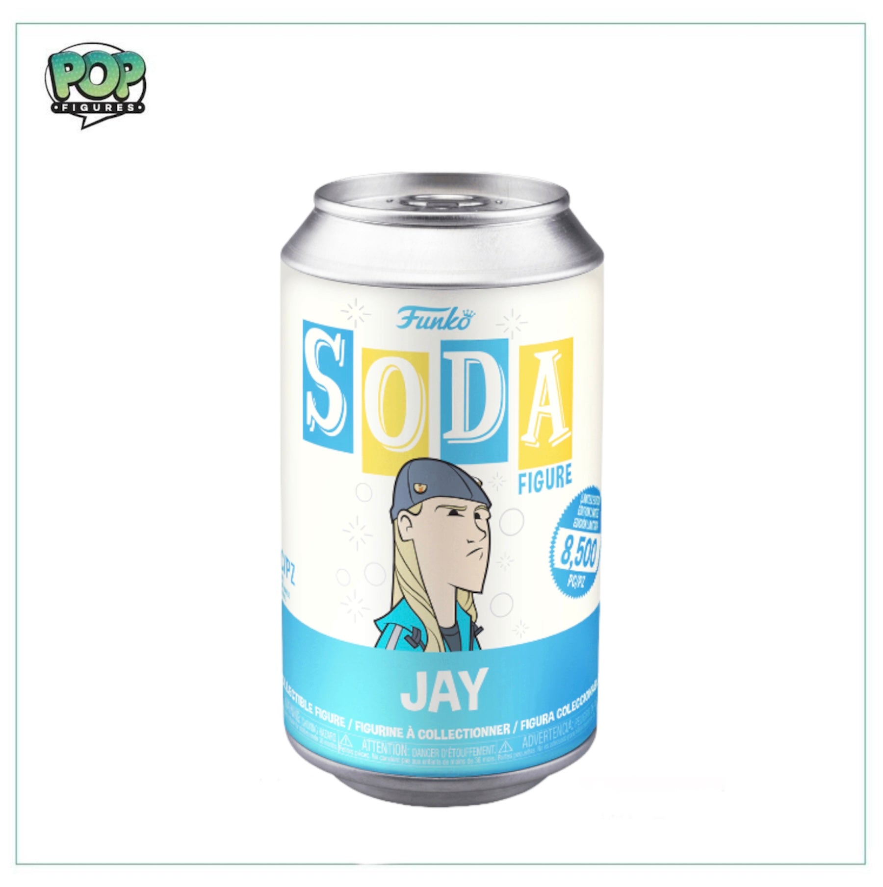 Jay Funko Soda Vinyl Figure! - Jay & Silent Bob - LE8500 Pcs - Chance Of Chase