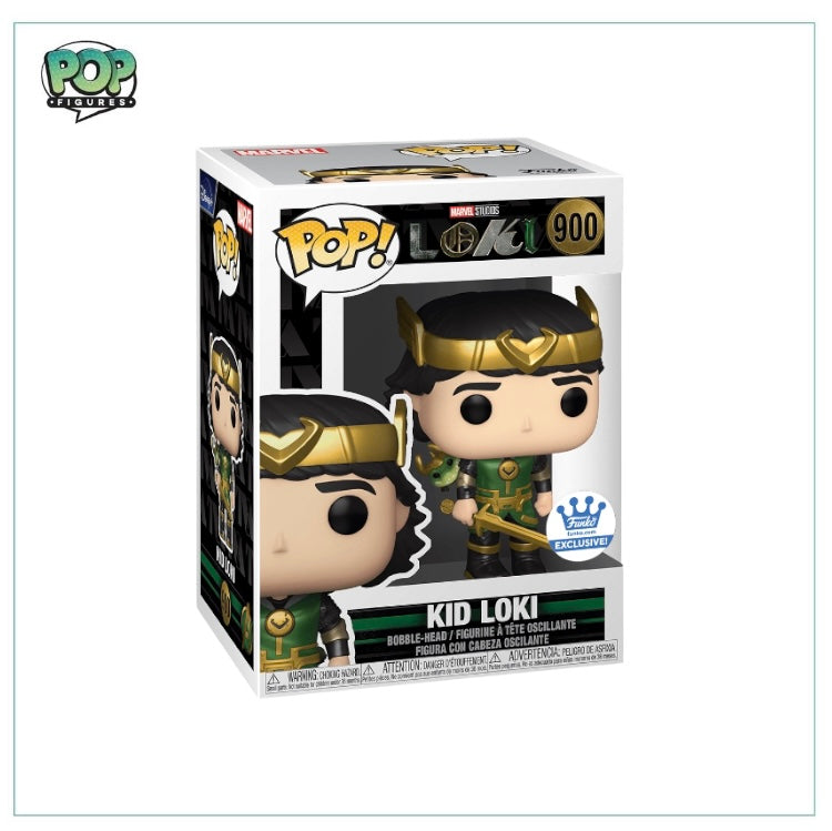 Kid Loki #900 (Metallic) Funko Pop! - Loki - Funko Shop Exclusive