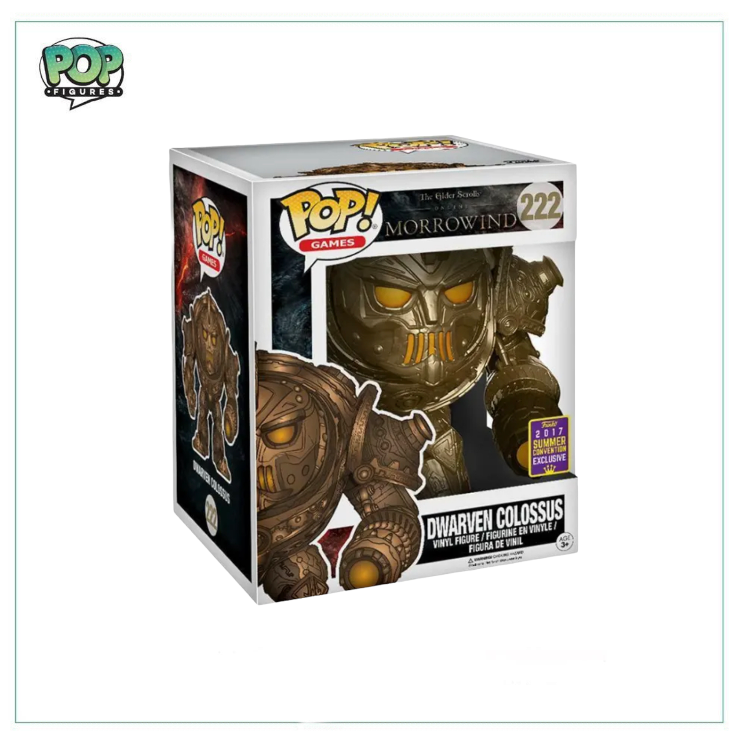 Dwarven Colossus #222 Deluxe Funko Pop! Morrowind - 2017 SDCC Shared Exclusive