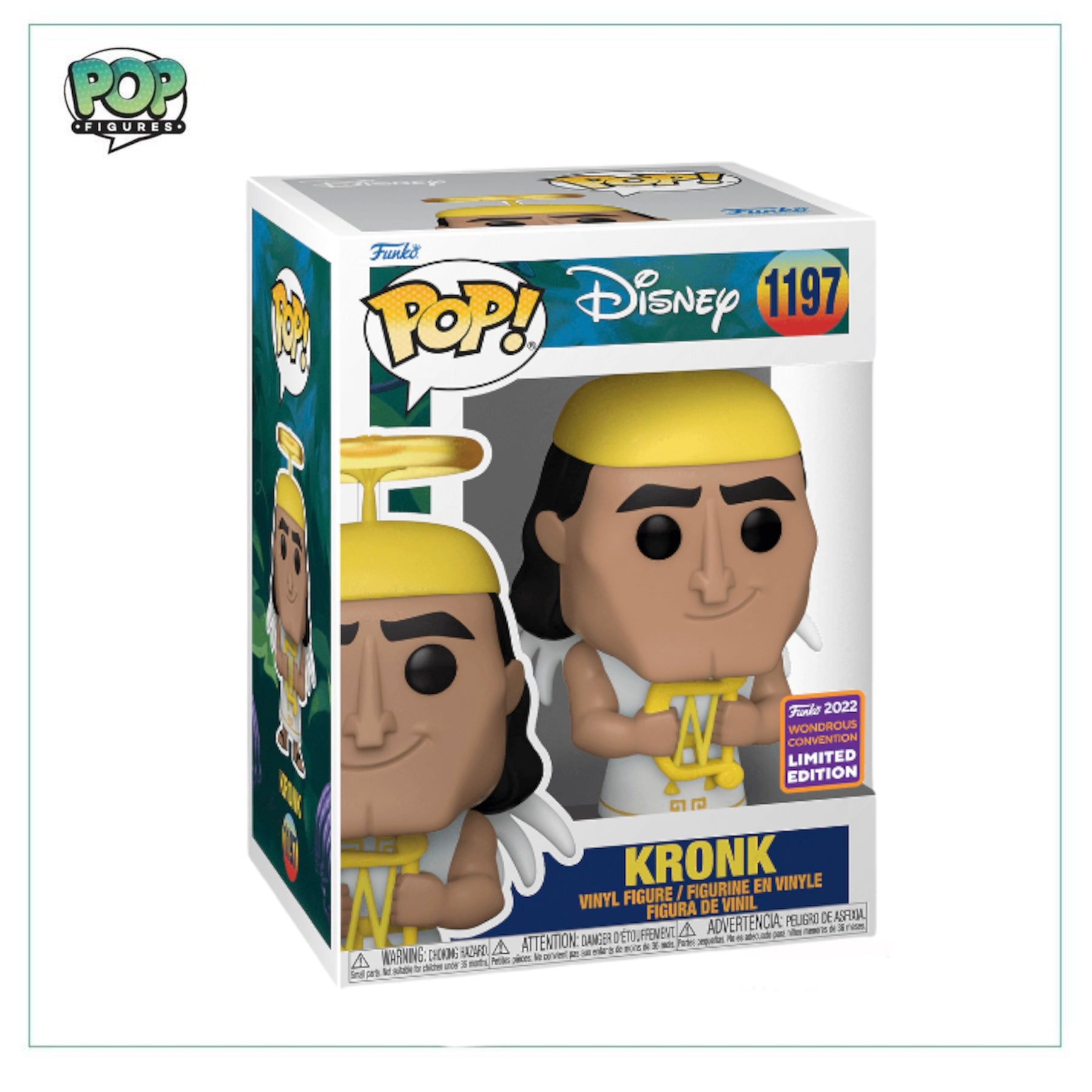 Kronk #1197 Funko Pop! Disney - 2022 Wonderous Convention Limited Edition