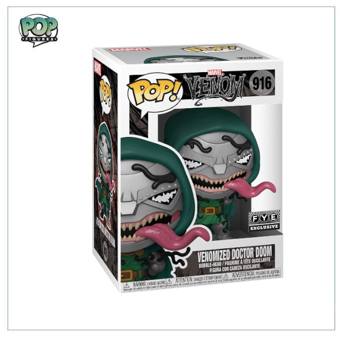 Venomized Doctor Doom #916 Funko Pop! - Marvel: Venom - FYE Exclusive