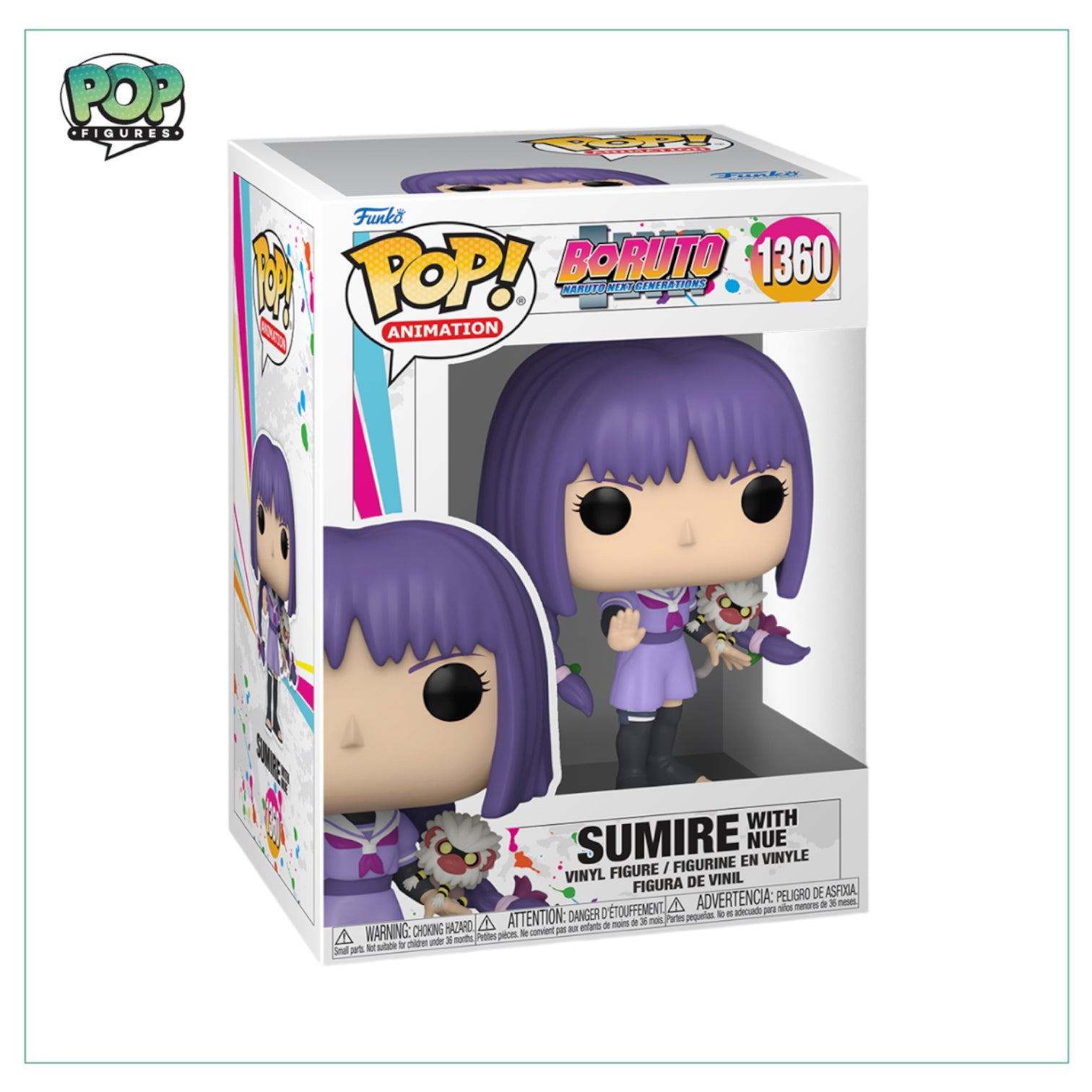 Sumire W/ Nue #1360 Funko Pop! Boruto Naruto Next Generation