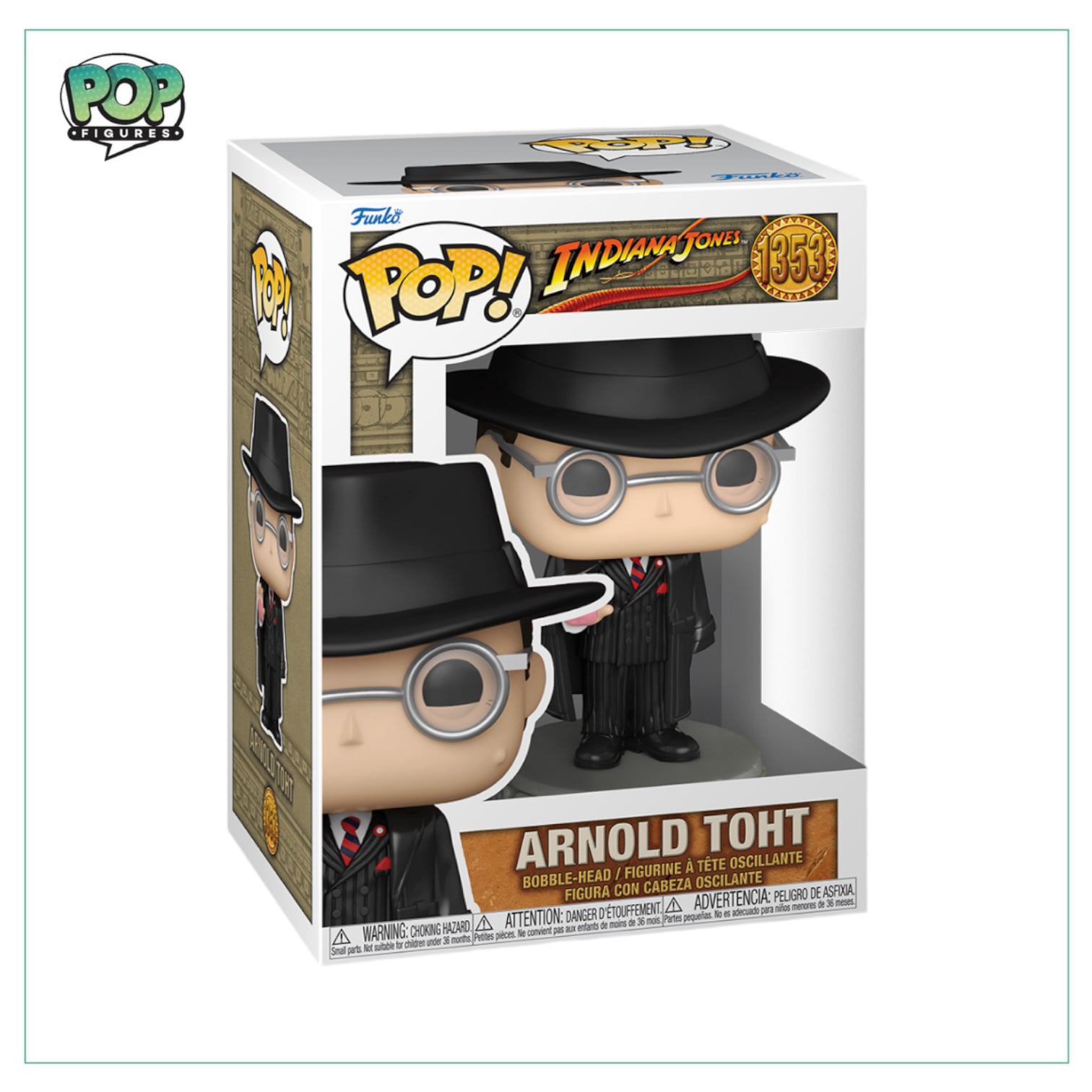 Arnold Toht #1353 Funko Pop! Indiana Jones