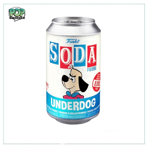 Underdog Funko Soda Vinyl Figure! - Underdog - LE8000 Pcs - Chance Of Chase