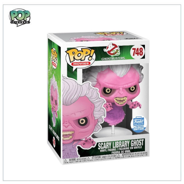 Scary Library Ghost #748 (Translucent) Funko Pop! - Ghostbusters - Funko  Shop Exclusive
