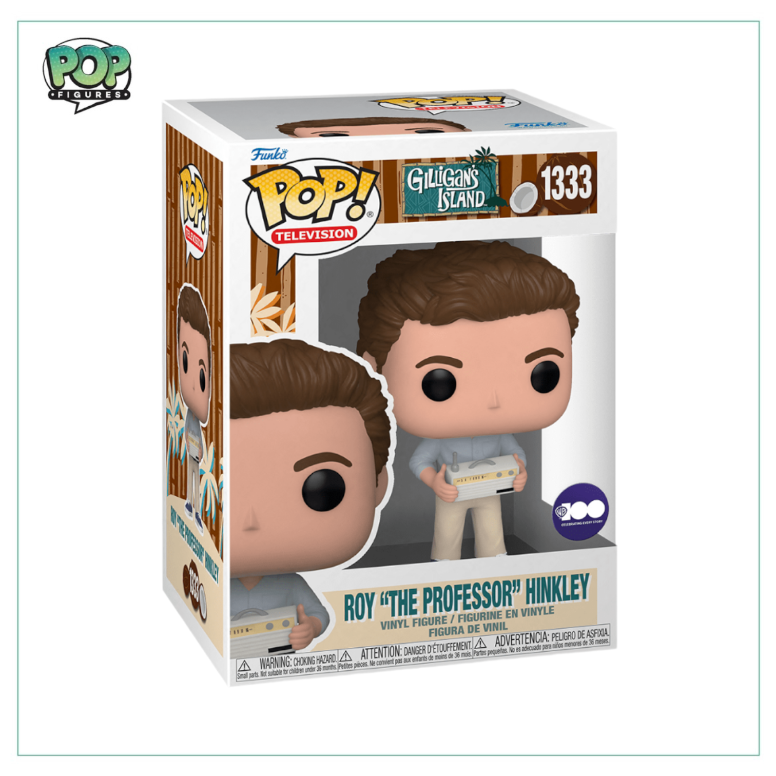 Roy ‘The Professor’ Hinkley #1333 Funko Pop! Gilligan’s Island