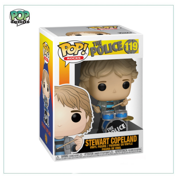 Stewart Copeland #119 Funko Pop! Rocks, The Police