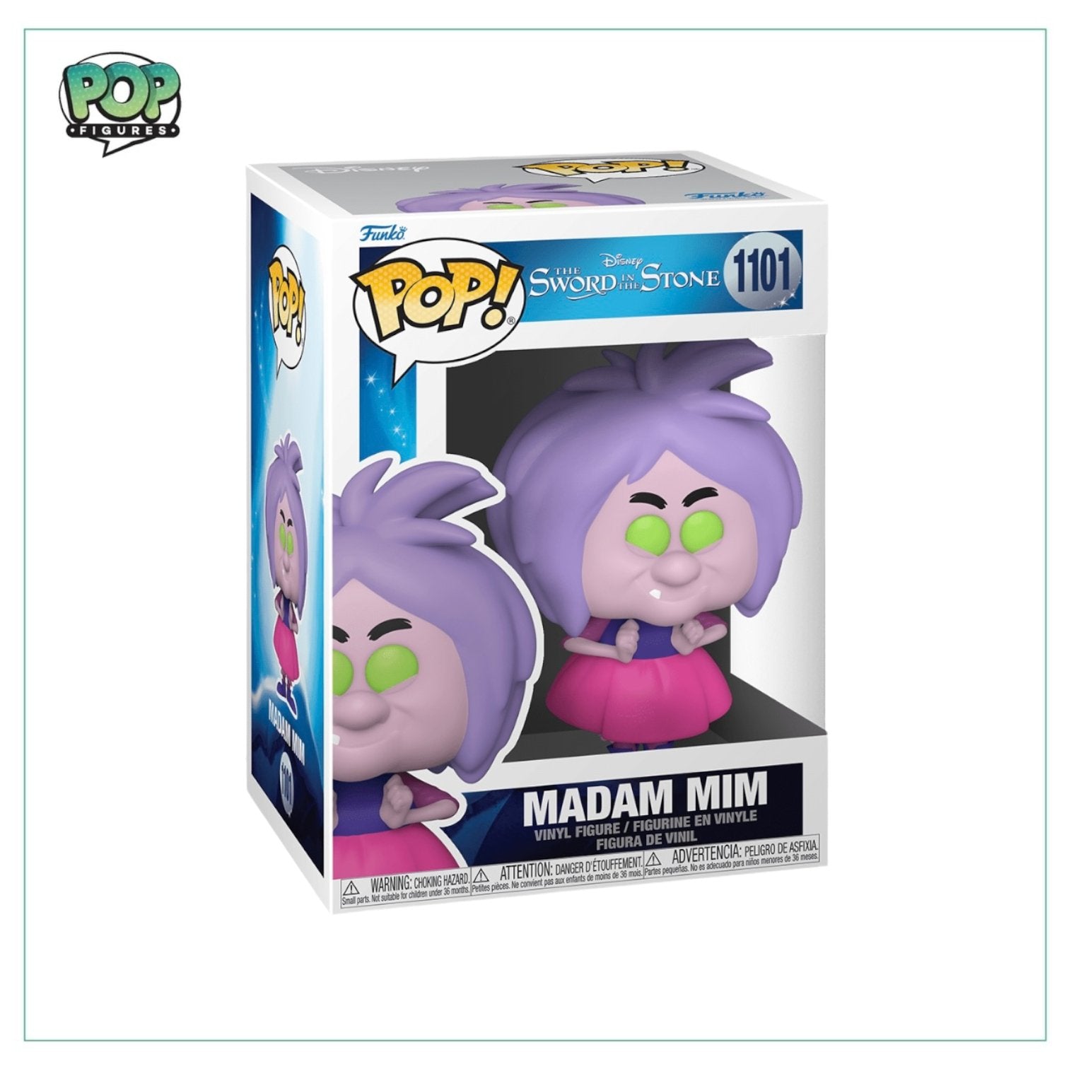 Madam Mim #1101 Funko Pop! The Sword in the Stone - PREORDER - Pop Figures | Funko | Pop Funko | Funko Pop