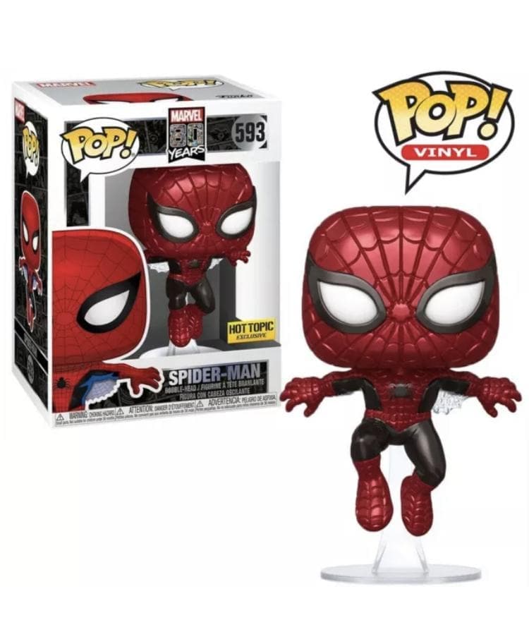 MARVEL: Spider-Man - HOT TOPIC EXCLUSIVE POP - Pop Figures | Funko | Pop Funko | Funko Pop