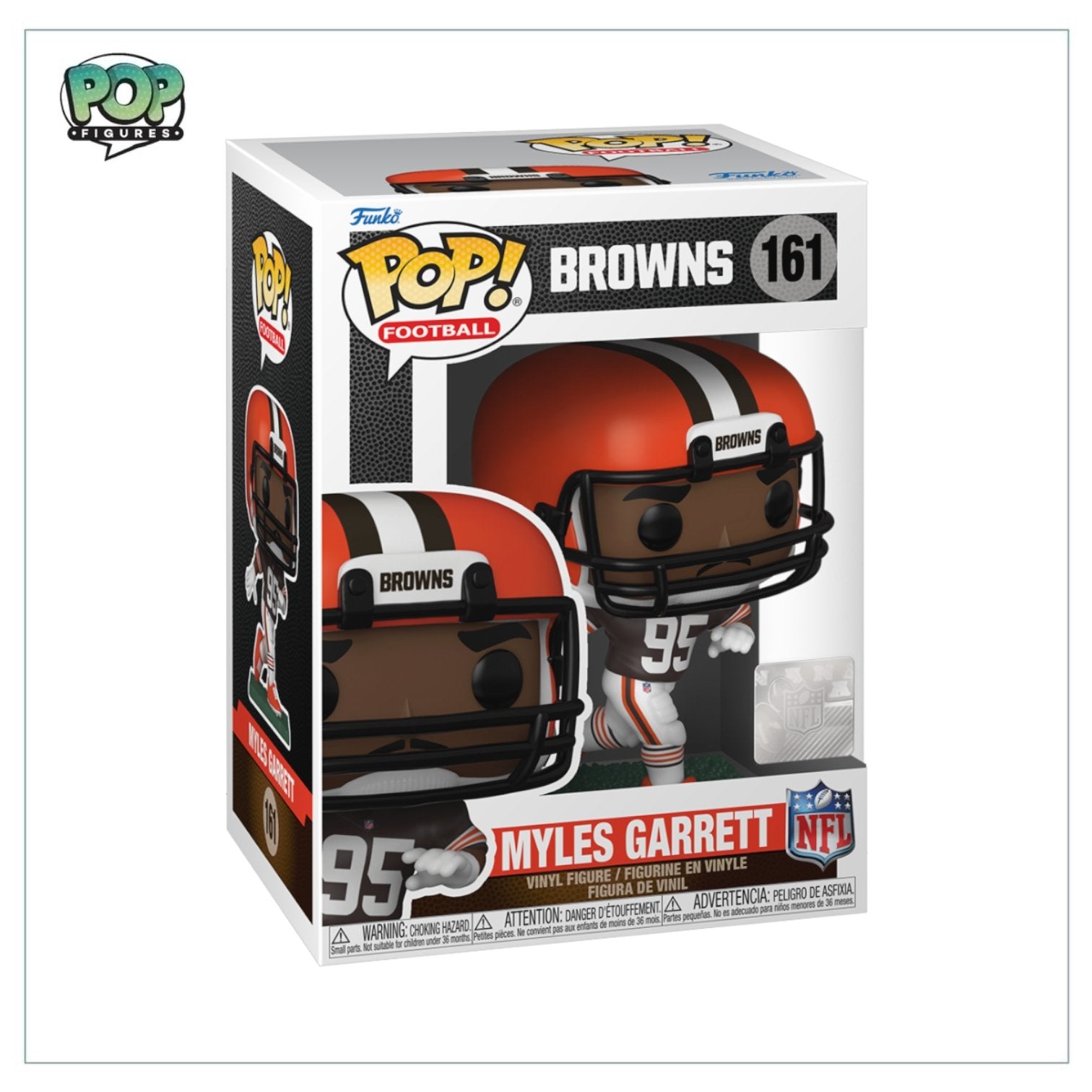 Myles Garrett (Home Uniform) #161 Funko Pop! NFL - PREORDER - Pop Figures | Funko | Pop Funko | Funko Pop