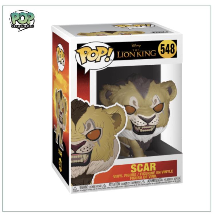 Scar #548 Funko Pop! Disney, Lion King - Pop Figures | Funko | Pop Funko | Funko Pop