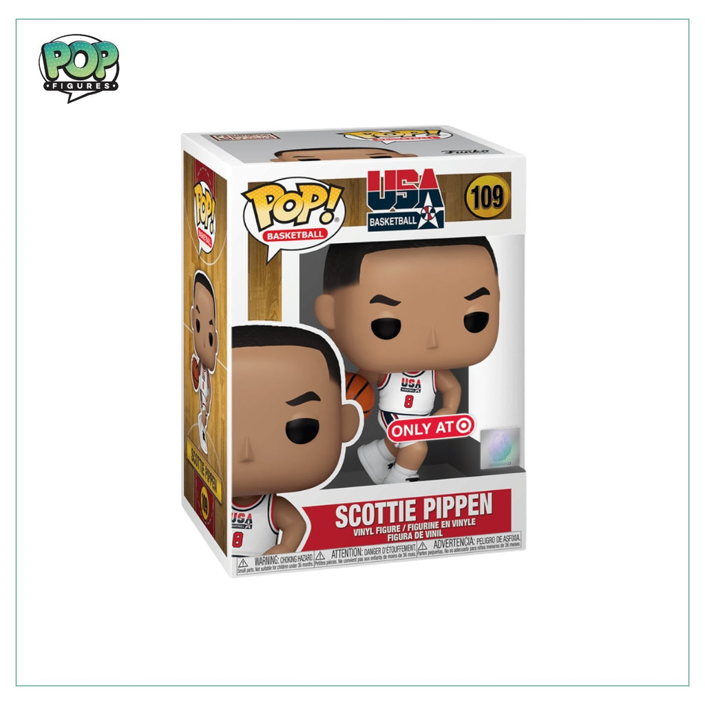 Figurine Scottie Pippen / Usa Basketball / Funko Pop Basketball 109 /  Exclusive Special Edition
